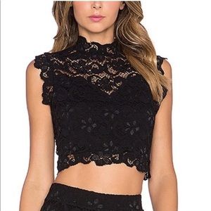 Nightcap Blake Crop Top black size 2 (small)